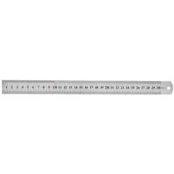Règle acier 30cm