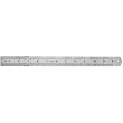 Règle acier 30cm