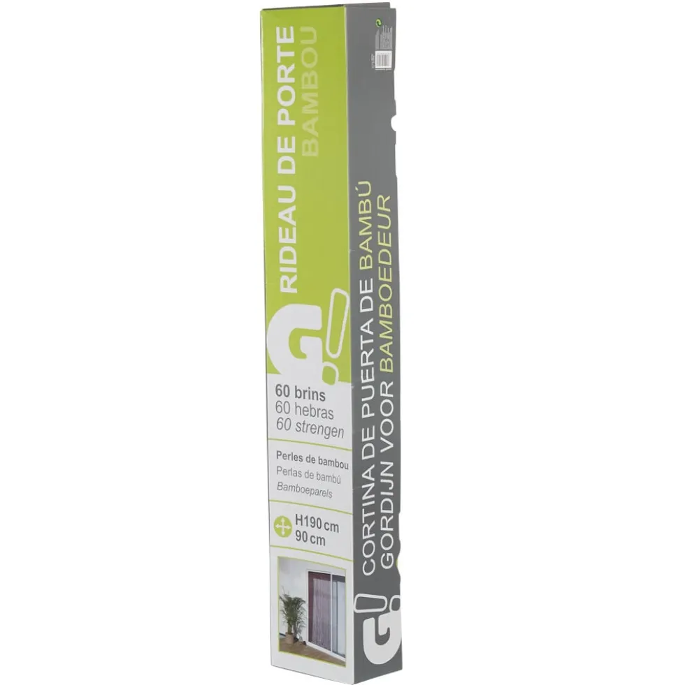 Rideau de porte marron anti mouches