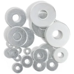 20 rondelles plates larges assorties acier zingué - Ø3/4/5/8/10 mm