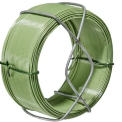 Rouleau de fil de fer vert 50 m