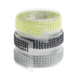 Rouleau de perles colorées adhésives