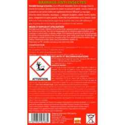 Répulsif barrage anti insectes 1L