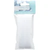 Ruban biais en coton blanc