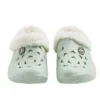 Sabots Hipps enfant fourrés bleu azur 30/31
