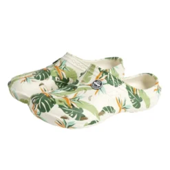 Sabots Hipps femme plastique motif tropical 36/37