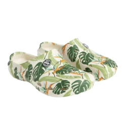 Sabots Hipps femme plastique motif tropical 40/41