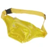 Sac banane jaune transparent en pvc