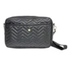Sac à bandoulière noir 22x6,5xH14cm