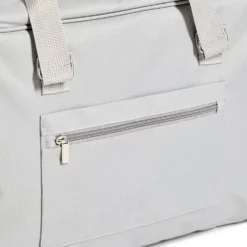 Sac cabine multi-compartiments polyester gris 45x21xH32cm