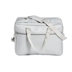 Sac cabine multi-compartiments polyester gris 45x21xH32cm
