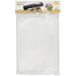 Sac de conservation alimentaire pré-découpé 28x40cm 10 sacs - Taille L