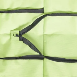Sac de courses ajustable à roulettes 20L orange ou vert