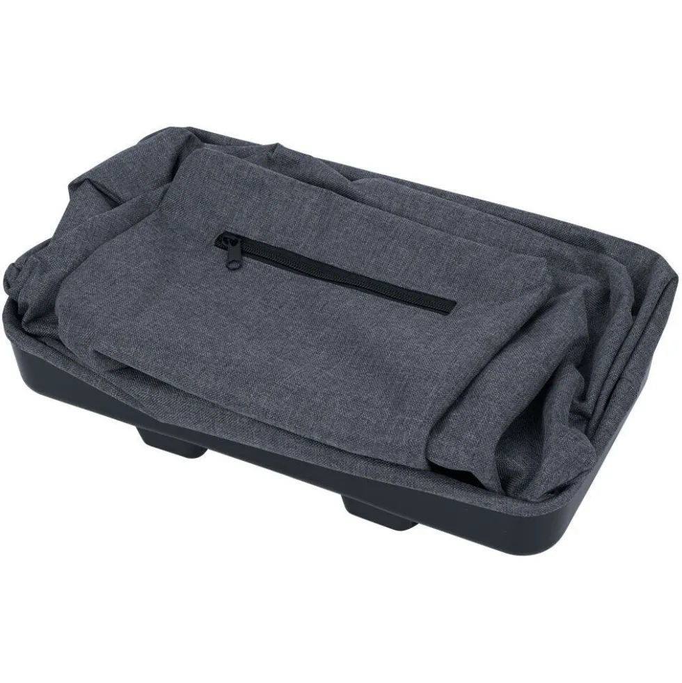 Sac de courses 30L pliable avec 2 roues - L33xl20xH92cm