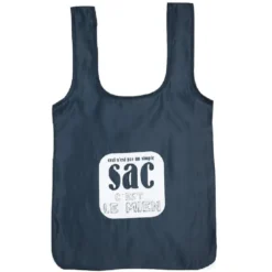 Sac de shopping pliable imprimé
