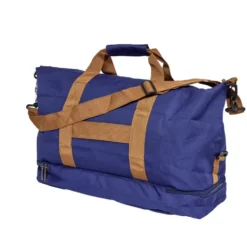 Sac de sport mixte 44x24xH35cm - 2 modèles noir ou bleu marine