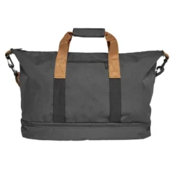 Sac de sport mixte 44x24xH35cm - 2 modèles noir ou bleu marine