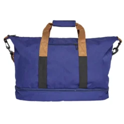 Sac de sport mixte 44x24xH35cm - 2 modèles noir ou bleu marine