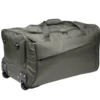 Sac de voyage trolley 60L avec 2 roues 60x31xH33cm (2 modèles vert kaki ou noir)