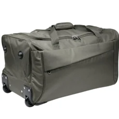Sac de voyage trolley 60L avec 2 roues 60x31xH33cm (2 modèles vert kaki ou noir)