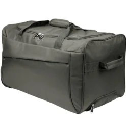 Sac de voyage trolley 60L avec 2 roues 60x31xH33cm (2 modèles vert kaki ou noir)