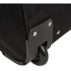 Sac de voyage trolley noir à roulettes