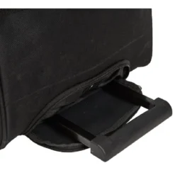 Sac de voyage trolley noir à roulettes