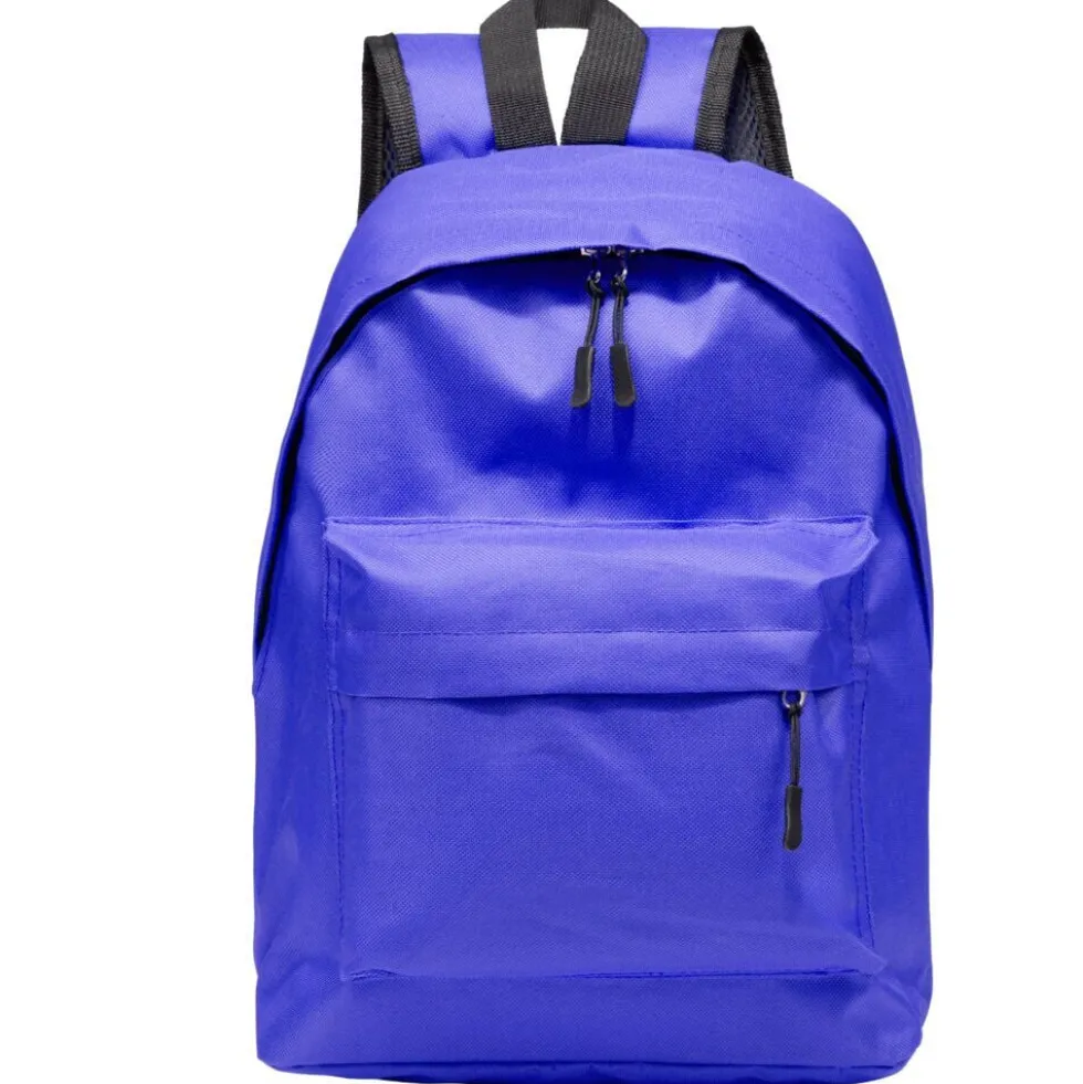 Sac à dos couleur unie 28x11xH37cm (3 modèles)