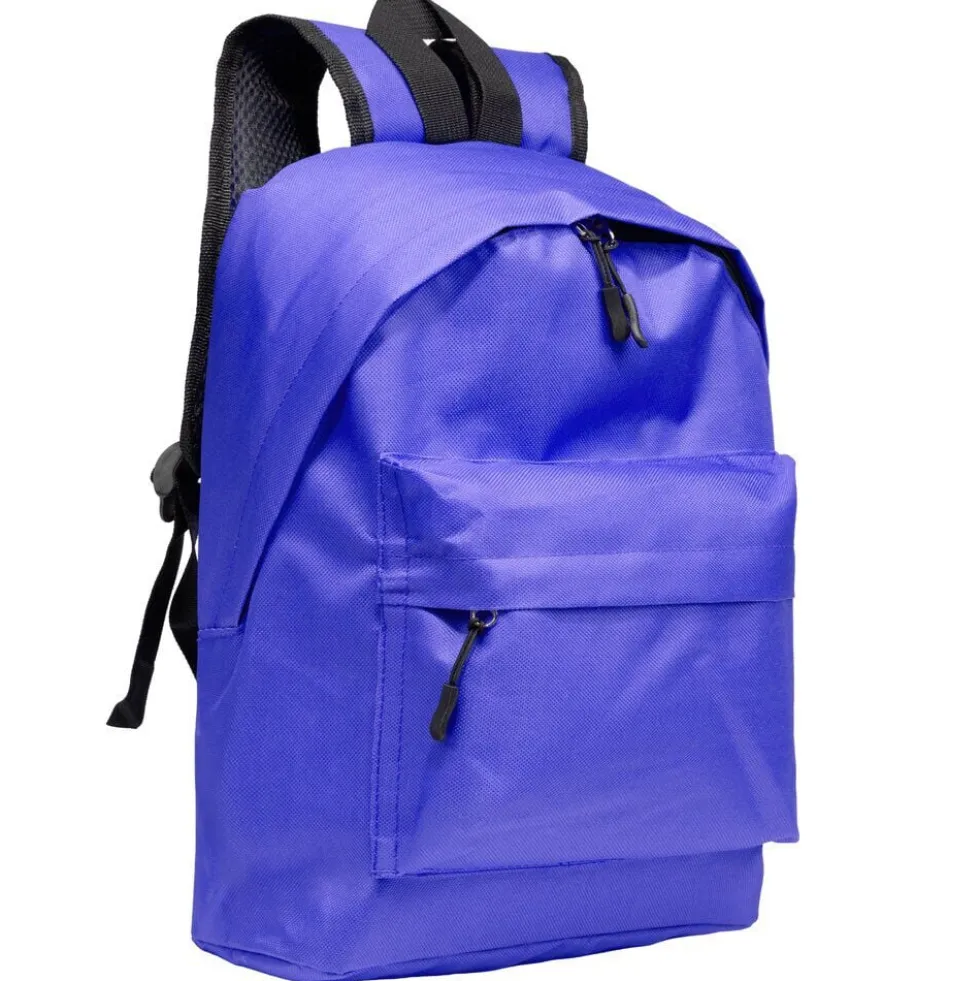 Sac à dos couleur unie 28x11xH37cm (3 modèles)