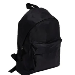 Sac à dos de voyage noir 28x11xH38cm