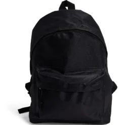 Sac à dos de voyage noir 28x11xH38cm