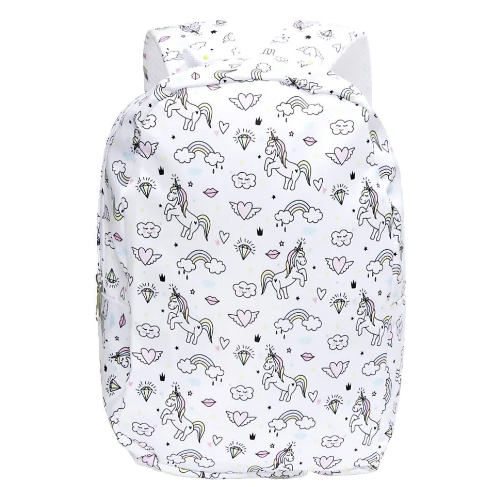 Sac à dos enfant animal H26cm - 2 modèles licorne ou dinosaure