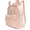 Sac à dos enfant design animal 21x9xH28,5cm - 2 modèles lapin ou éléphant