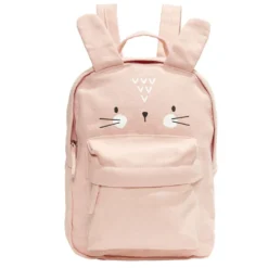 Sac à dos enfant design animal 21x9xH28,5cm - 2 modèles lapin ou éléphant