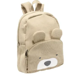 Sac à dos enfant ourson marron 24x10xH30cm