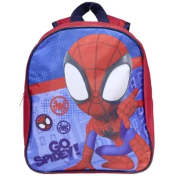 Sac à dos enfant Spidey bleu 26x10xH36cm