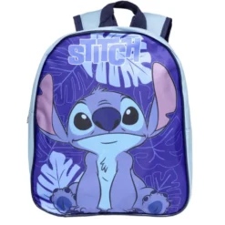 Sac à dos enfant Stitch bleu 26x10xH36cm