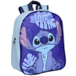 Sac à dos enfant Stitch bleu 26x10xH36cm
