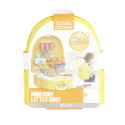 Sac à dos jouet enfant cuisinier 23 pièces