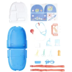 Sac à dos jouet enfant docteur 17 pièces
