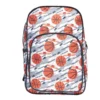 Sac à dos motif ballon de sport 22x15xH31cm - 2 modèles basket ou foot