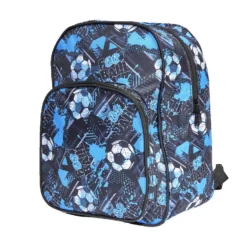 Sac à dos motif ballon de sport 22x15xH31cm - 2 modèles basket ou foot