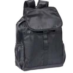 Sac à dos multipoches 28x13xH44cm (2 modèles jaune ou noir)