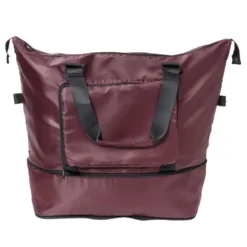 Sac à dos ou main marron bordeaux 42x22xH46cm