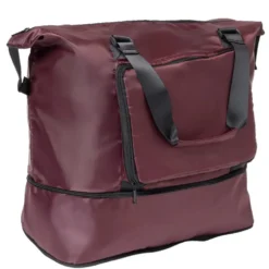 Sac à dos ou main marron bordeaux 42x22xH46cm