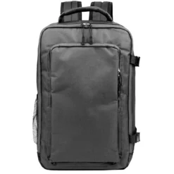 Sac à dos voyage 20L lowcost polyester gris L25xP20xH40cm