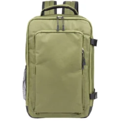 Sac à dos voyage 20L lowcost polyester vert kaki L25xP20xH40cm