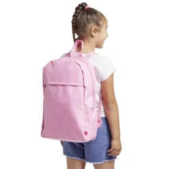 Sac à dos 27x41cm polyester rose ou noir