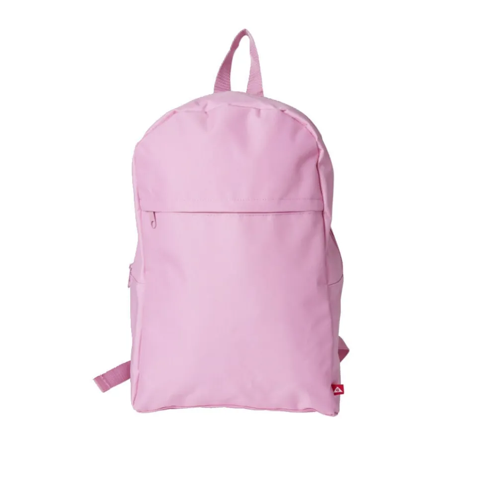Sac à dos 27x41cm polyester rose ou noir
