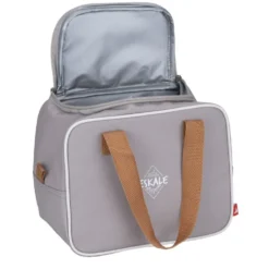 Sac isotherme fraîcheur 5,7L gris-beige 21x12xH15cm